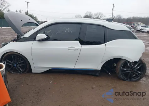 2014 BMW I3 Base W/Range Extender z USA, uszkodzony, nr VIN WBY1Z4C54EV275095